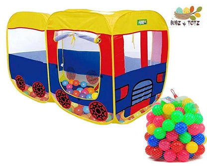 POP UP HOUSE TENT + 50 SOFT PLASTIC BALLS