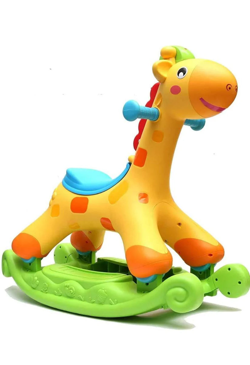 EVERGREEN ROCKING RIDE ON GIRAFFE HORSE ANIMAL