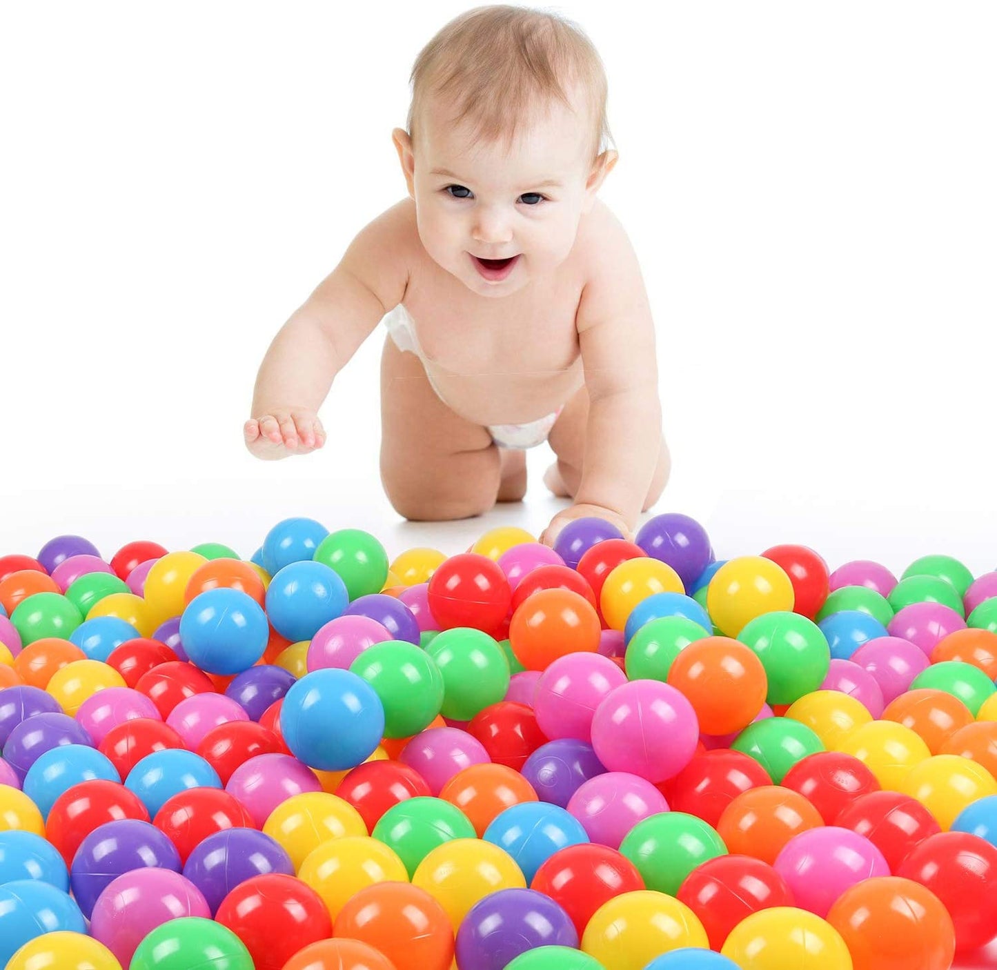 Pack Of 100 Soft Plastic Tent Balls