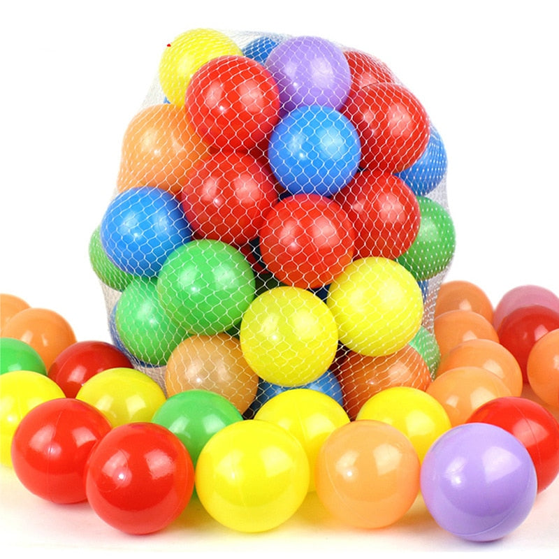 Pack Of 100 Soft Plastic Tent Balls