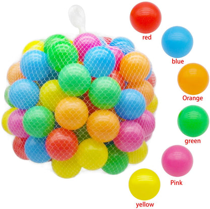 Pack Of 50 Soft Plastic Tent Balls