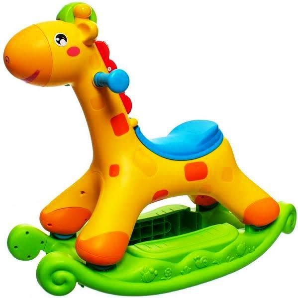 EVERGREEN ROCKING RIDE ON GIRAFFE HORSE ANIMAL